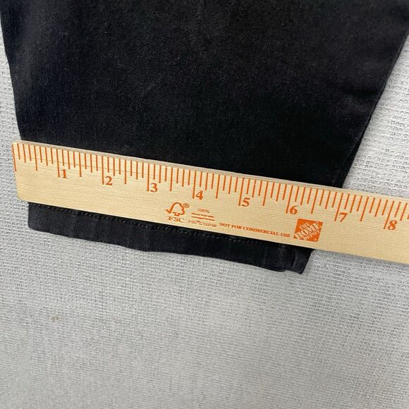 Torrid Jeans Women's 18S Black Luxe Skinny Sateen Stretch Mid Rise #1012 - Picture 8 of 9